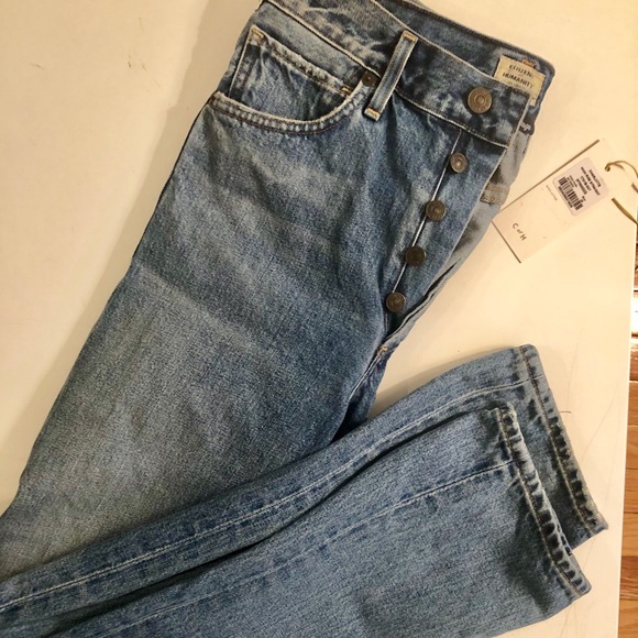 citizens of humanity charlotte high rise straight jeans wynwood